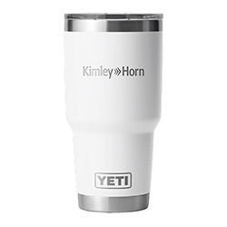 YETI 30 OZ RAMBLER TUMBLER - WHITE